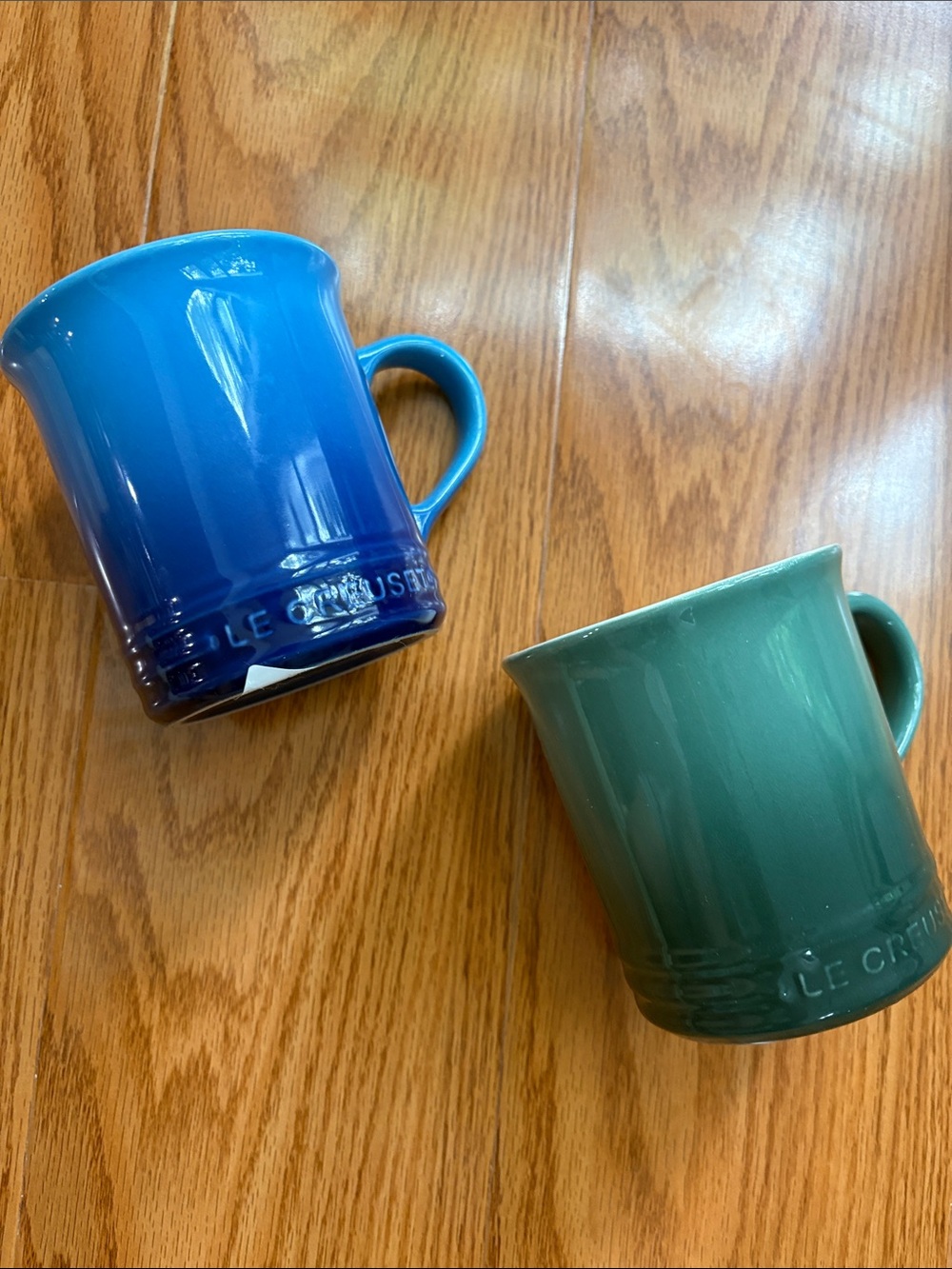 NWT Le Creuset Azure Blue Stoneware Mug 14 oz & Artichault